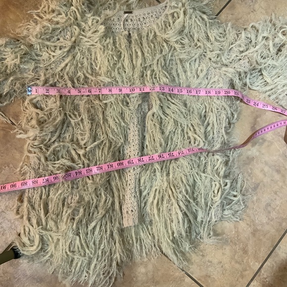 Free people faithful shaggy cardigan - Picture 7 of 9